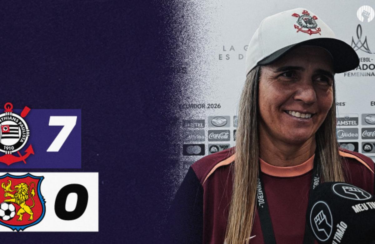 Emily Lima avalia atuação do Corinthians e projeta sequência na Conmebol Libertadores